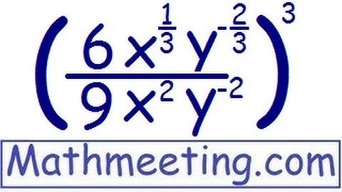 Simplifying exponents - Harder example