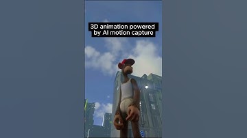 This is 3D animation powered by AI motion capture! #mocap #motioncapture #3danimation
