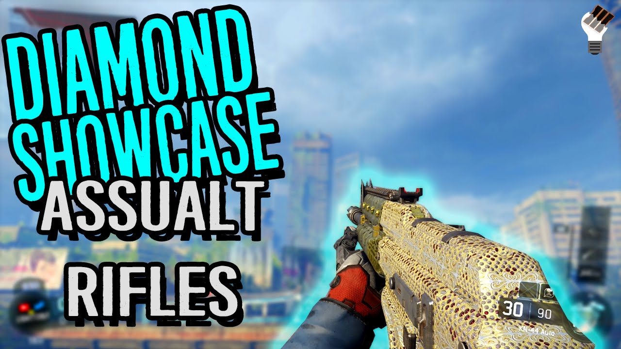 Black Ops 3 "Diamond Assault Rifles" Showcase! 