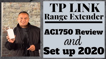 TP LINK RANGE EXTENDER AC1750 Review & Setup 2020