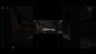 Night Bus driving game... #night #bus #busdriving #game #status #shorts #indonesia