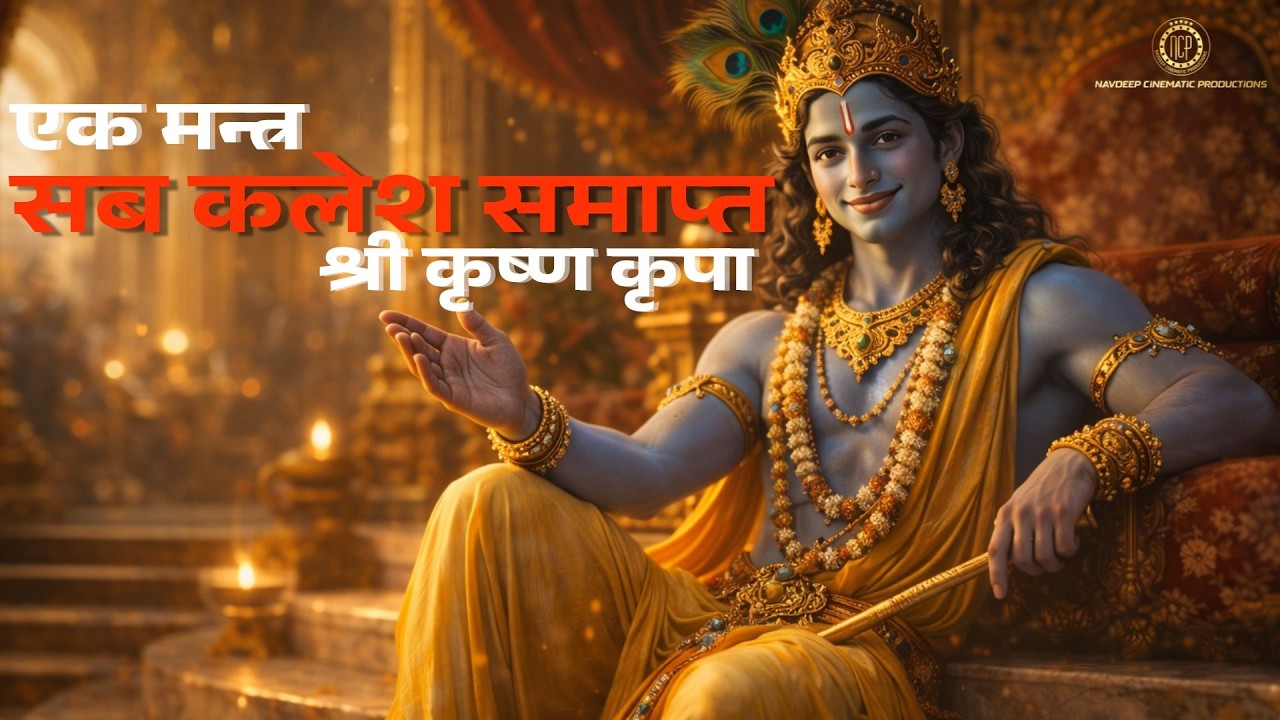 Lord Krishna Divine Blessings | Remove Negative Energy & Attract Peace, Positivity