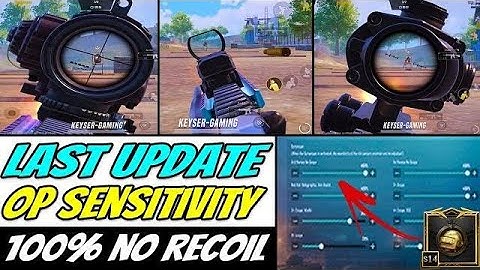 New Update 1.9.0 !! Best Sensitivity CODE + Control Setting PUBG Mobile | BGMI After Update 1.9.0
