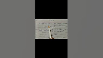 Natural numbers and whole number introduction #ytmath