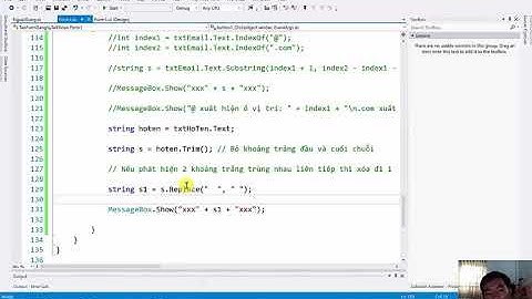 [Khóa Học Lập Trình C#.NET] - Xây Dựng Ứng Dụng Tạo Form Đăng Ký Tài Khoản Phần 3 (Video 24/49)