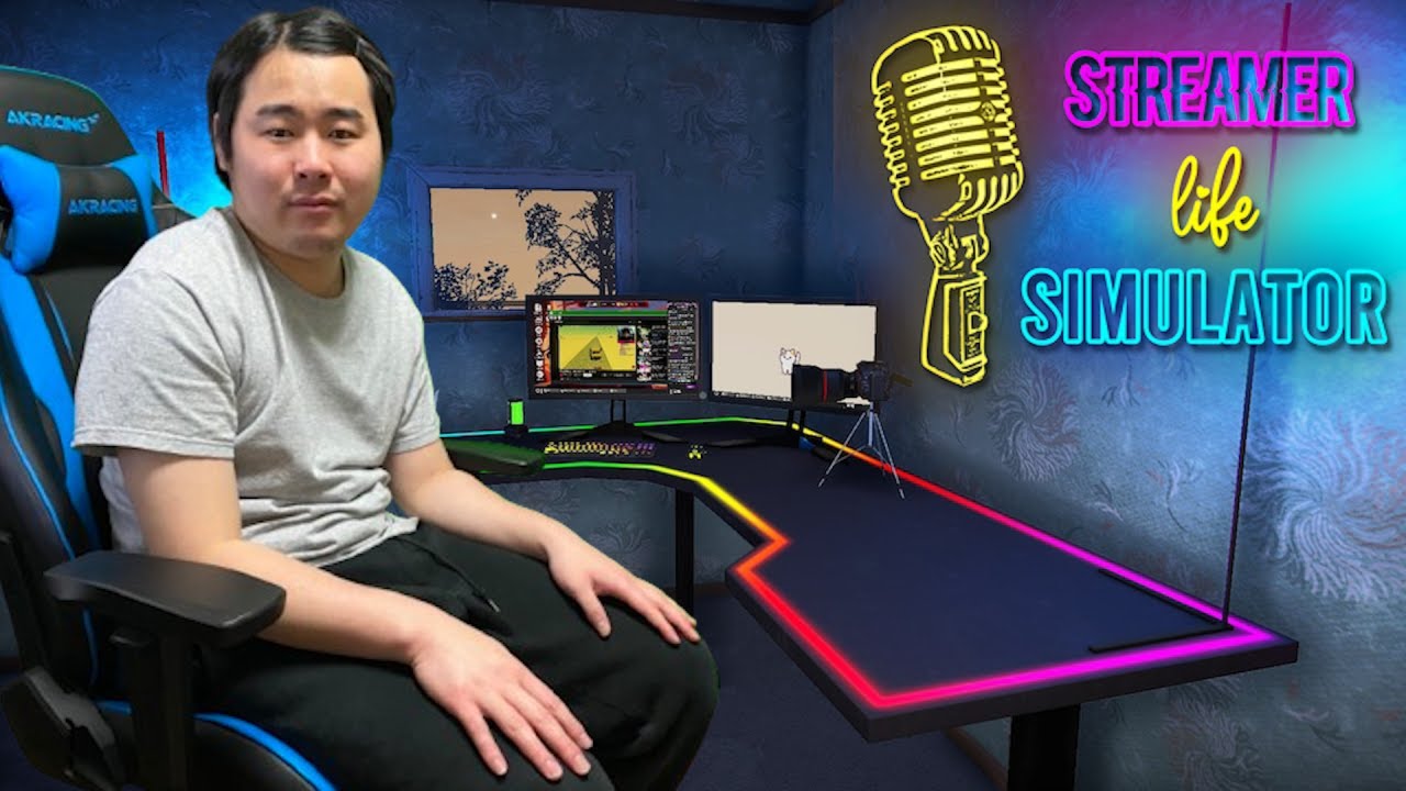 【Streamer Life Simulator 2】まず昼に起きまして。。。