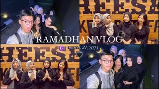 Ramadhan Vlog With Schoolmates-March 21,2024