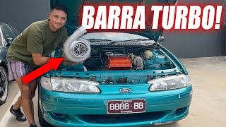 I GOT A BIGGER & BETTER TURBO FOR THE BARRA EF! 🚀🚀🚀