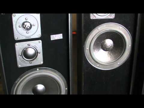 Jamo S606 (jamo s 606) speaker test against vintage Magnat speakers