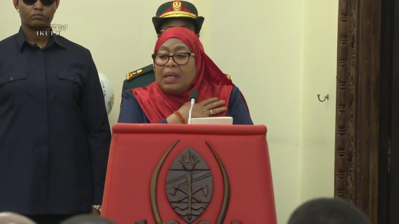 RAIS DKT. SAMIA AKIWAAPISHA  VIONGOZI WATEULE