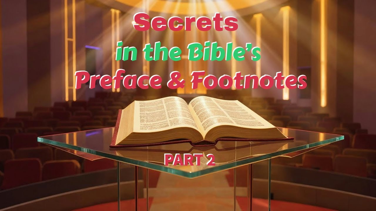 Hidden Secrets in the Bible’s Preface & Footnotes Part 2