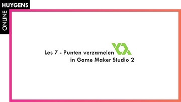 Game Maker Studio - Les 8 - Punten verzamelen