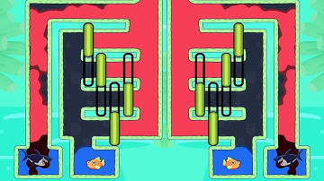 Save the Fish Game || Pull the Pin || All Levels 2891-2920 fishdom ##199