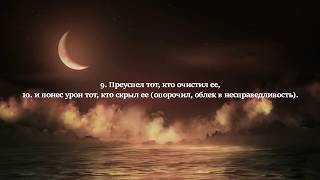Наср Салим. Сура "Солнце". (Аш-Шамс) .