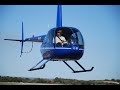 Robinson R44 Helicopter in Moderate Turbulence