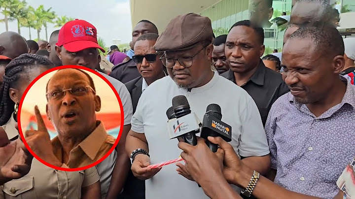 LISSU AMLIPUA VIBAYA MBOWE "NI MUONGO"