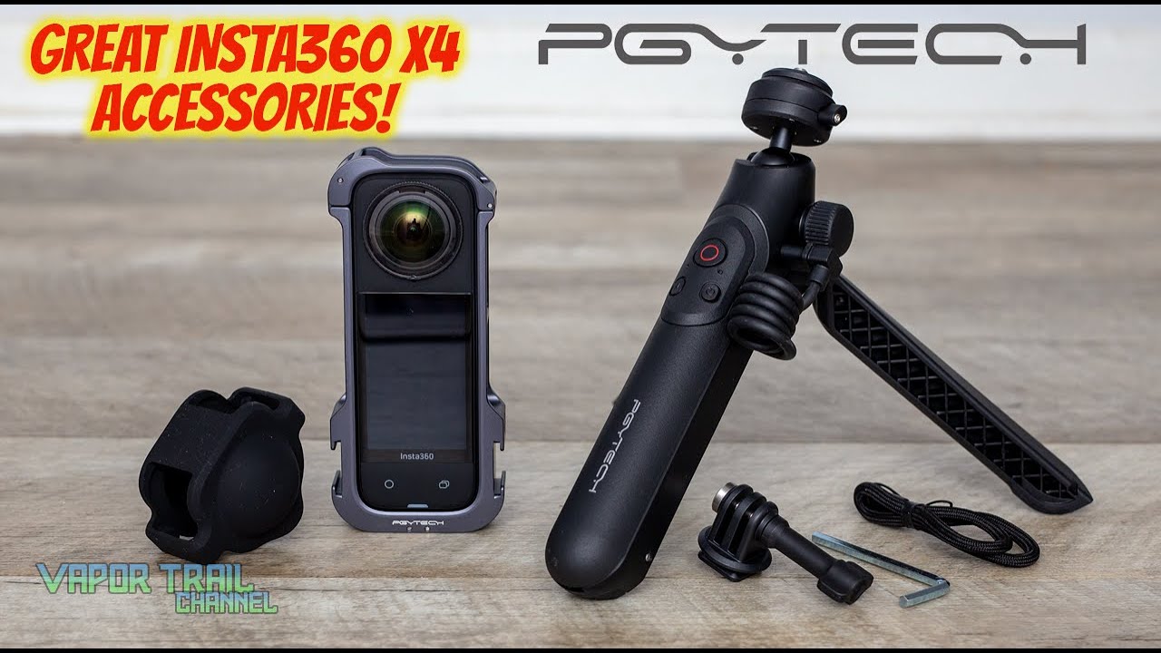 PGYTECH Insta360 X4 Cage & MantisPod Power Insta360 Edition!
