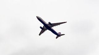 GreatFlyer. Takeoff AIRBUS А330 AEROFLOT from Vladivostok/Взлет AIRBUS A330 АЭРОФЛОТ из Владивостока