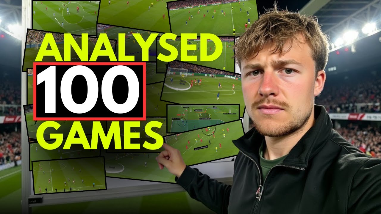 I Analysed 100 Football Matches (and discovered this)