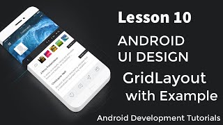 GridLayout in Android UI Design | Android Development Tutorials | TheXXCODE IT Solutions