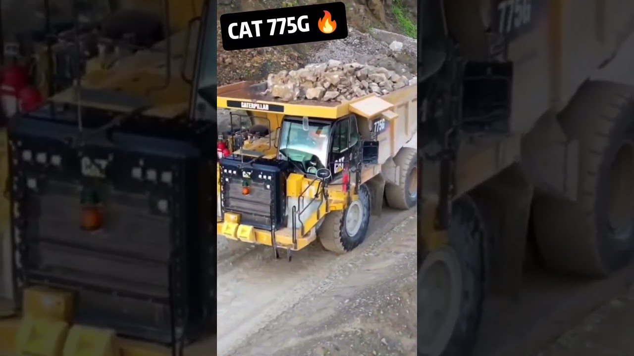 CAT 775G Off Highway Truck (64,6 t, 615 kW) 