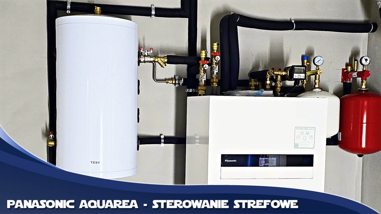 Pompa Ciepła Panasonic All in One Seria K - Z buforem na powrocie. Sterowanie strefowe.