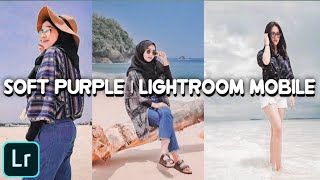 TUTORIAL EDIT FOTO SOFT PURPLE EFFECT | LIGHTROOM MOBILE screenshot 5