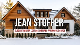 Elegant Winter Cottage Inspired by Jean Stoffer Natural Wood and Simple Farmhouse Grace screenshot 1