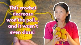 5 ways to make a crochet decrease