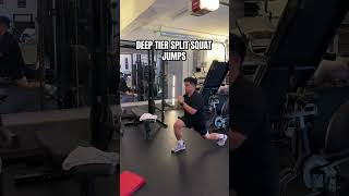 Deep Tier Split Squat Jumps Demo