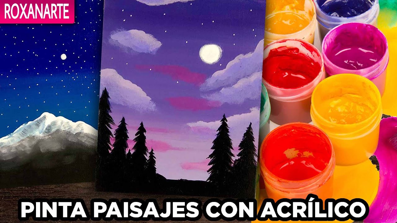 200 ideas de Lindos cuadros para pintar  pinturas, pinturas hermosas,  cuadros de paisajes