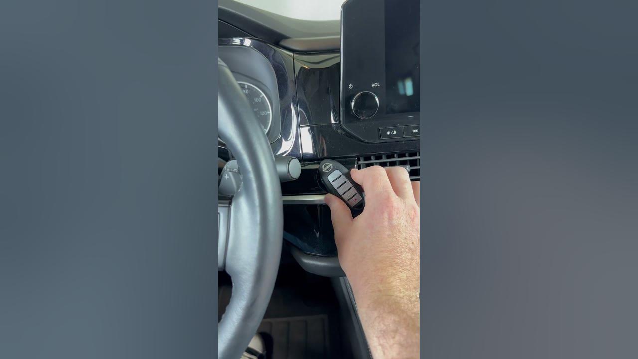 How To Start NISSAN PATHFINDER With Dead Remote Key Fob Battery #