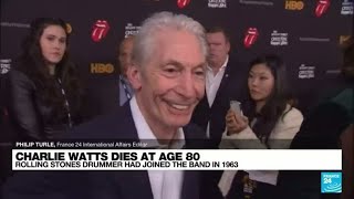 Charlie Watts, legendary Rolling Stones drummer, dies at 80 • FRANCE 24 English Wealth