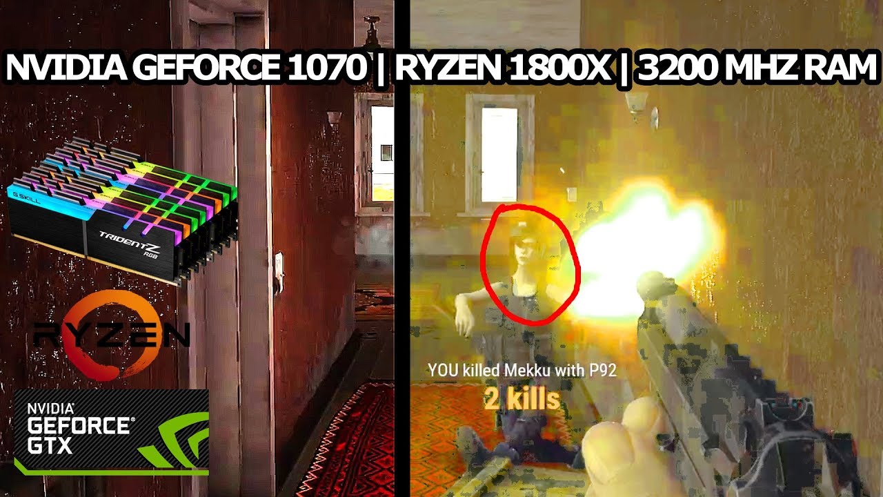 NVIDIA GEFORCE 1070 | 3200 MHZ RAM | OC 4 GHZ RYZEN [NVIDIA GTX 1070, RYZEN 1800X, ULTRA SETTINGS]