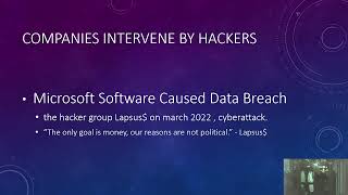 Case Study #1 -The Need for Security in Information Systems (MIJARES)