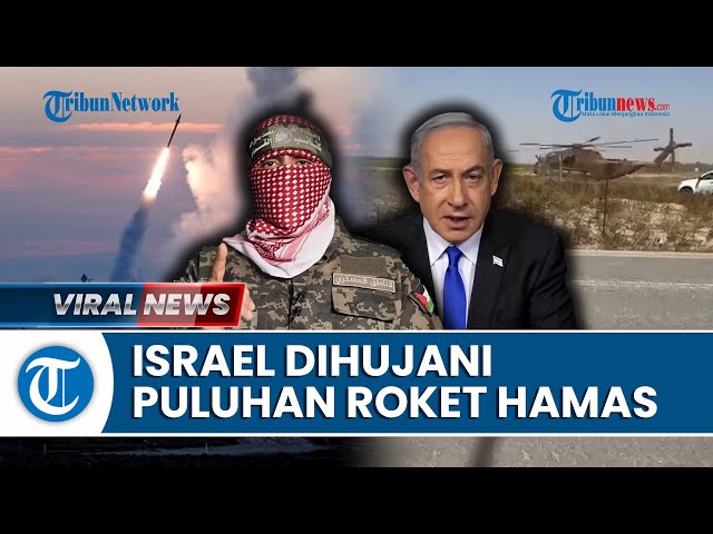 Rekap Israel-Hamas: Militan Palestina Hujani Israel dengan Puluhan Roket, Targetkan Tentara IDF class=