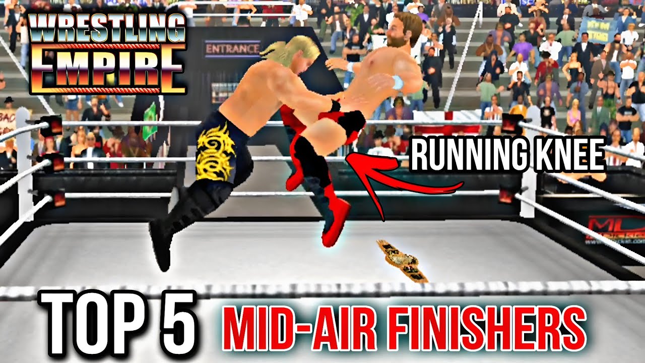 TOP 5 MID-AIR FINISHERS | WRESTLING EMPIRE