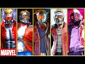 Evolution of Star Lord in Games