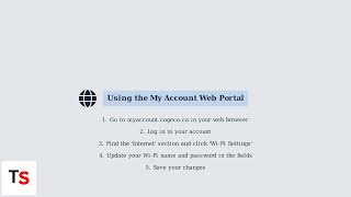 Как изменить имя и пароль Wi-Fi Cogeco – приложение и веб-портал screenshot 3