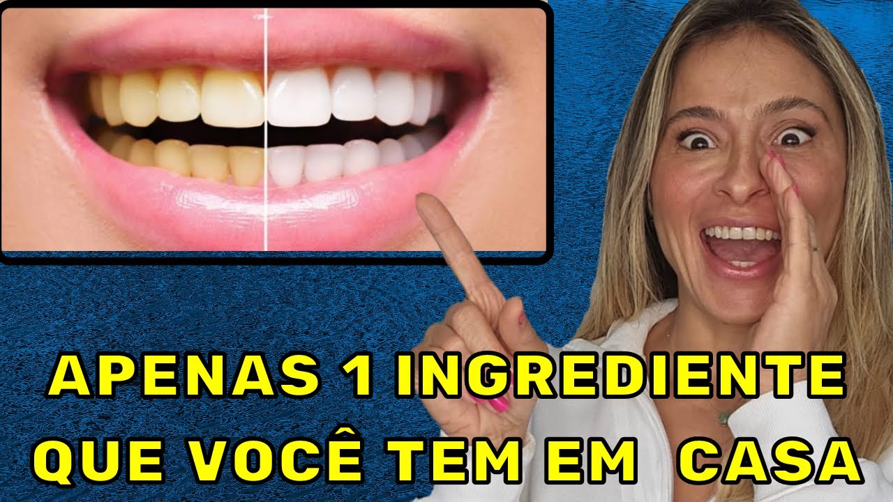 Clareia os Dentes, Elimina Mau Hálito, Gengivite, Aumenta Imunidade e Evita Doenças!