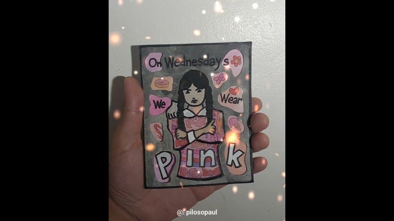 It is Wednesday #art #popup #popupcard #popupbook #wednesday #wednesdayaddams