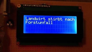 RSS Reader Raspberry Pi Display