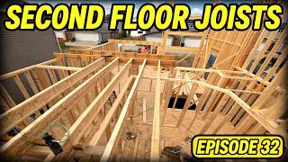 Installing Second Floor Joists