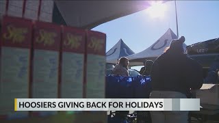 Hoosiers find ways to give back this Thanksgiving