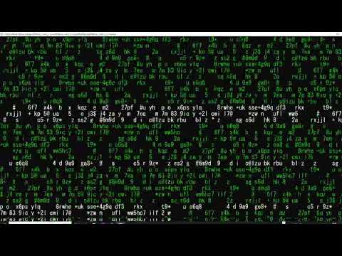 Art of Like The Matrix Rain by C＃ console app
