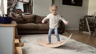 Tabla curva Wobbel board