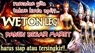 PANEN BESAR TERJADI WETON LEGI, Inilah alasan takdir berubah total