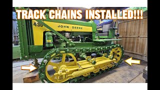 Track Chains Installed and Tested!