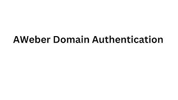 How to Setup AWeber DMARC, DKIM, SPF Records - Configure Domain Authentication