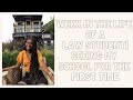 Adventures with Ama| WEEKLY VLOG: GOING TO MY LAW SCHOOL FOR THE FIRST TIME (LAW SCHOOL VLOG #2)